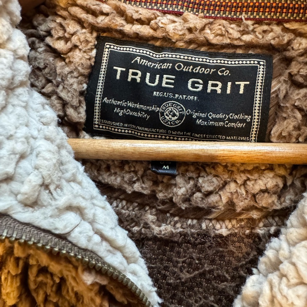 True Grit Brown Pullover